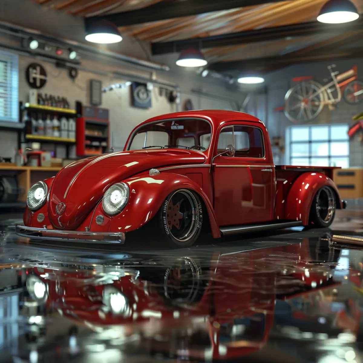 VW Fusca Pickup / Foto: Planet Cars